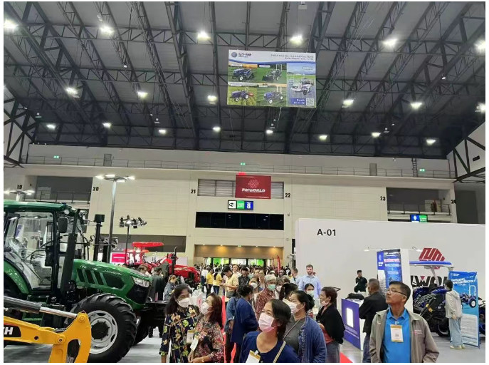 觀眾如織，好評(píng)如潮——2025泰國(guó)國(guó)際農(nóng)機(jī)展第二日盛況繼續(xù)