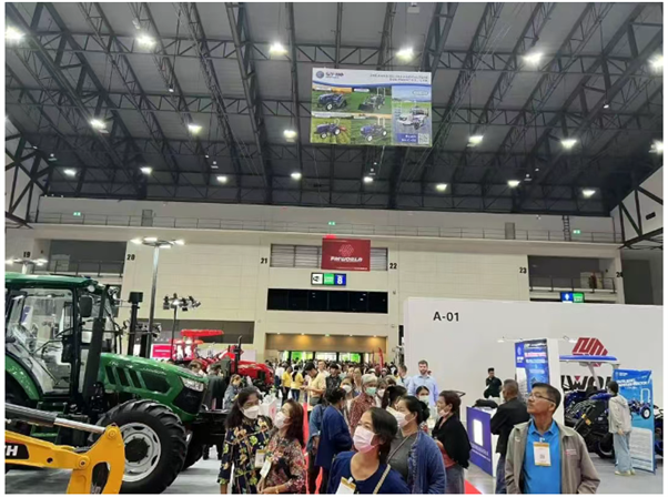 觀眾如織，好評如潮——2025泰國國際農(nóng)機(jī)展第二日盛況繼續(xù)