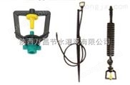 陕北温室大棚微喷倒挂工程安装指导 简易折射喷头